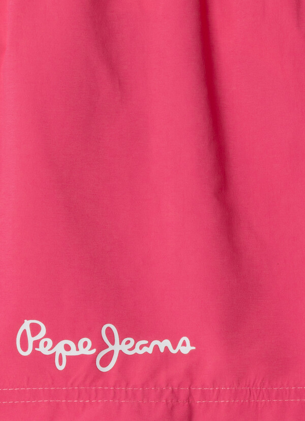 PRINTED LOGO SWIM SHORTS