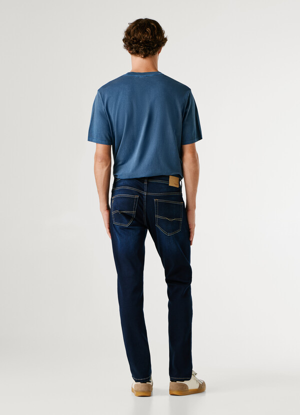 TRACK- SLIM FIT MID-RISE JEANS