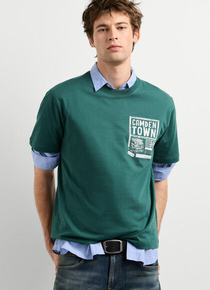 REGULAR FIT PRINTED GRAPHIC T-SHIRT