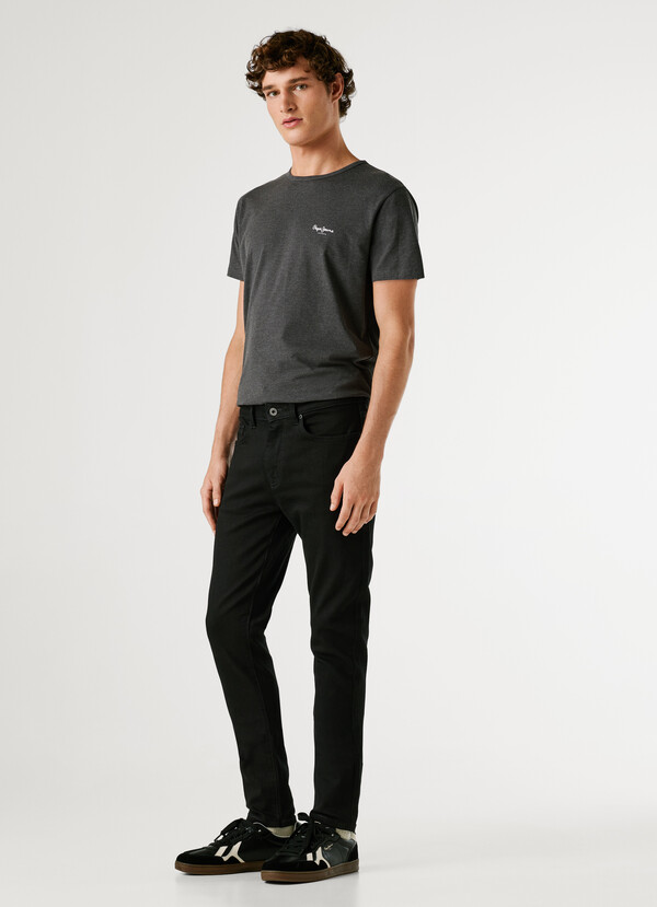 SKINNY FIT MID-RISE JEANS - FINSBURY