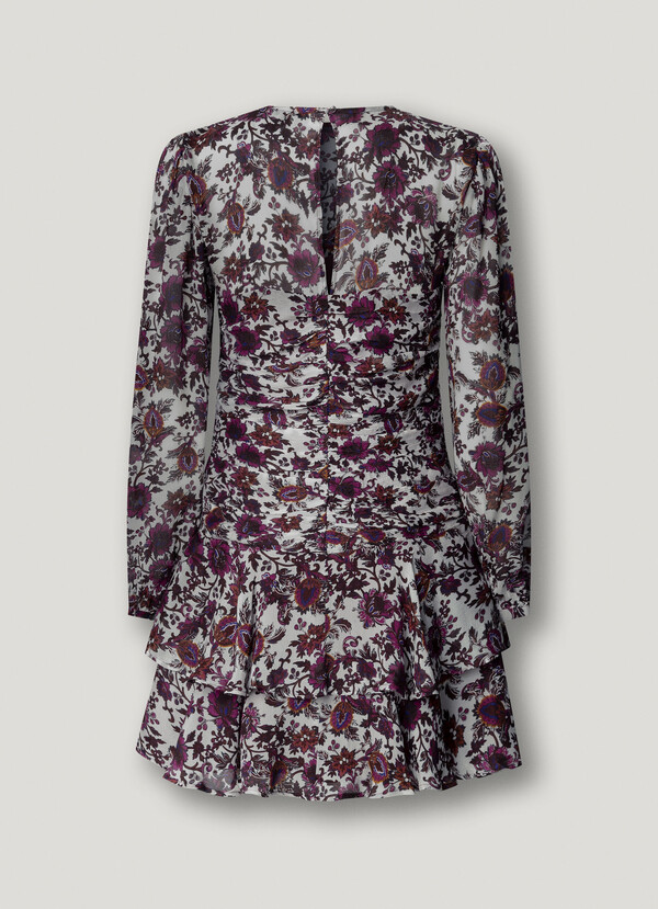 FLORAL PRINT MINI DRESS