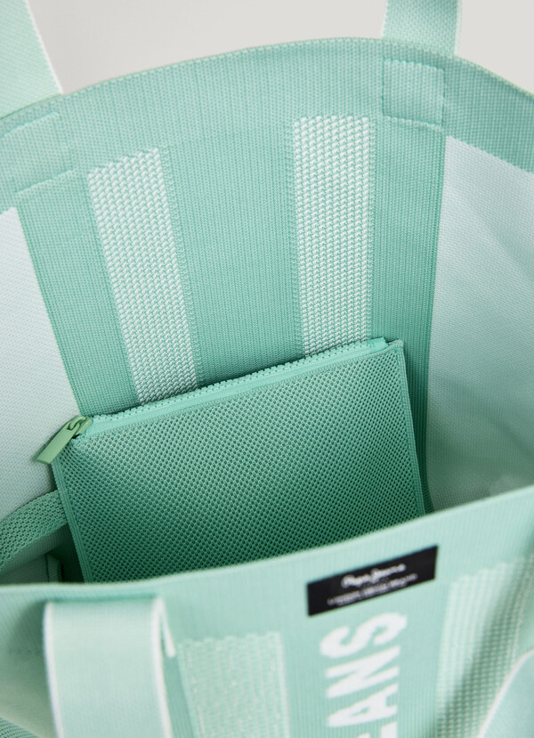 LOGO PRINT SHOPPER BAG