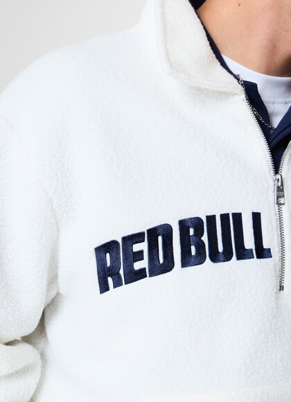 HALF-ZIP FLEECE SWEATSHIRT
