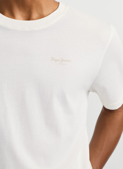 REGULAR FIT LOGO PRINT T-SHIRT