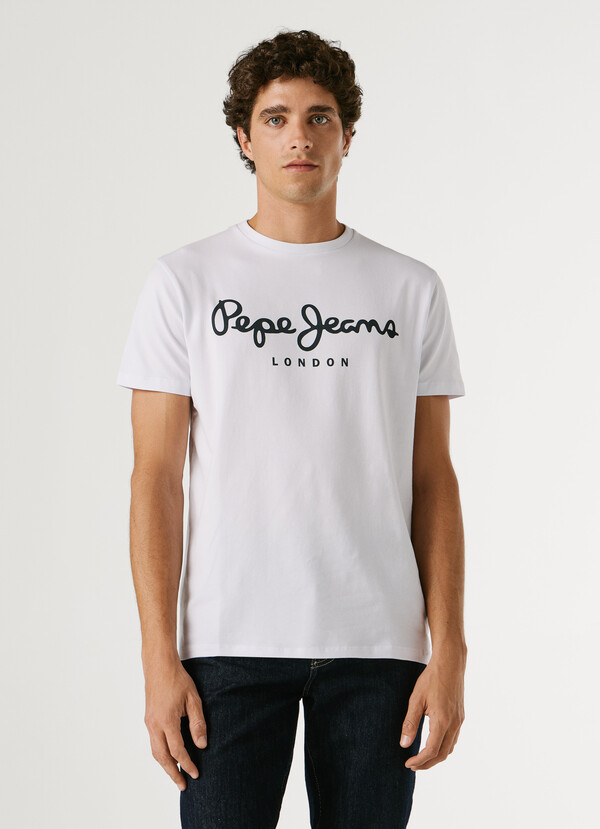 SLIM FIT LOGO PRINT T-SHIRT