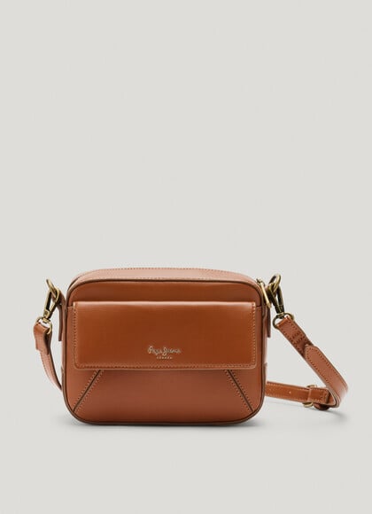LEATHER EFFECT HANDBAG