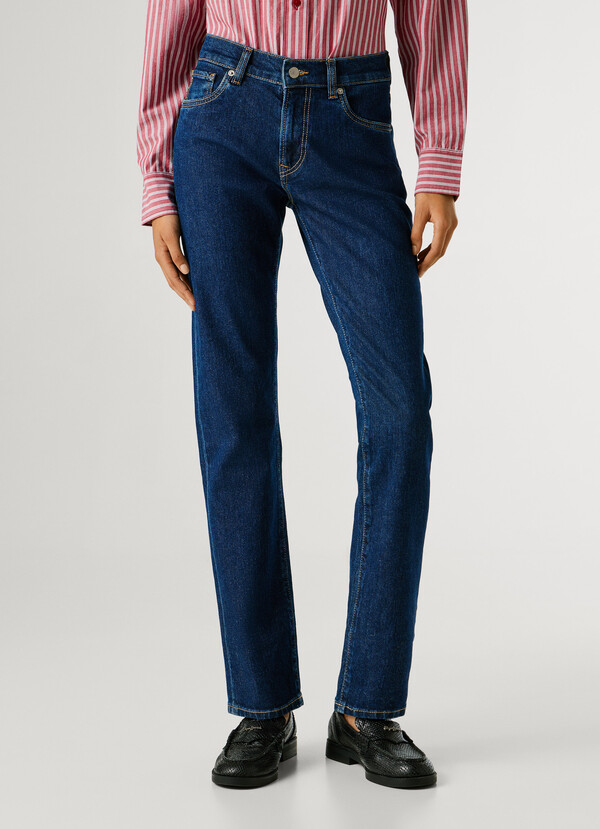 MID-RISE SLIM FIT JEANS - GRACE