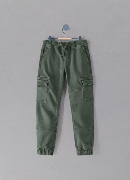 REGULAR FIT CARGO TROUSERS