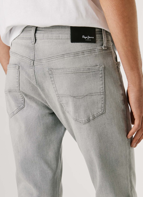 TAPER FIT MID-RISE JEANS - STANLEY