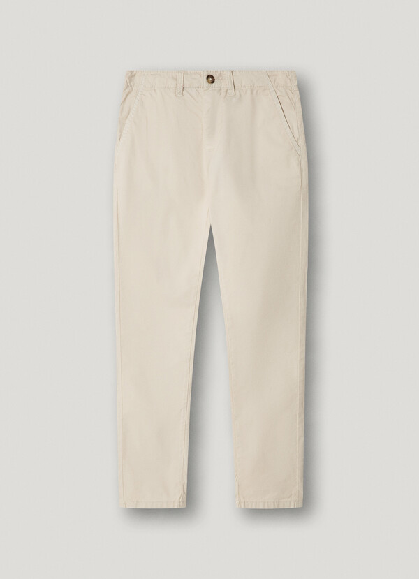 SLIM FIT CHINO TROUSERS