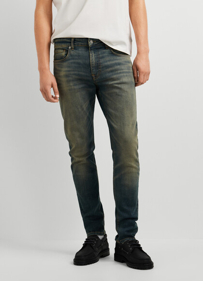 TAPER FIT MID-RISE JEANS - STANLEY