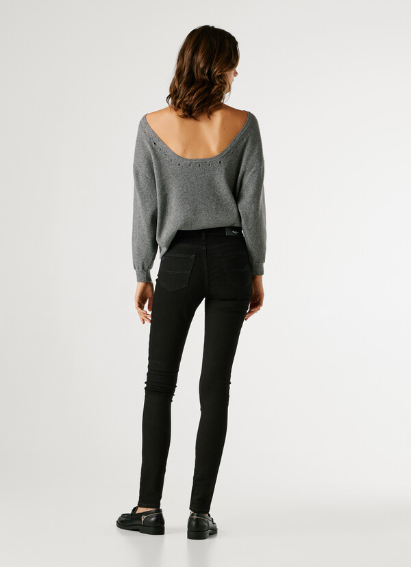 MID-RISE SKINNY FIT JEANS - REGENT
