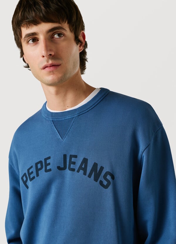 CREW NECK LOGO SWEATSHIRT