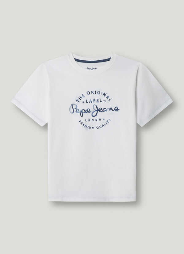 REGULAR FIT LOGO PRINT T-SHIRT