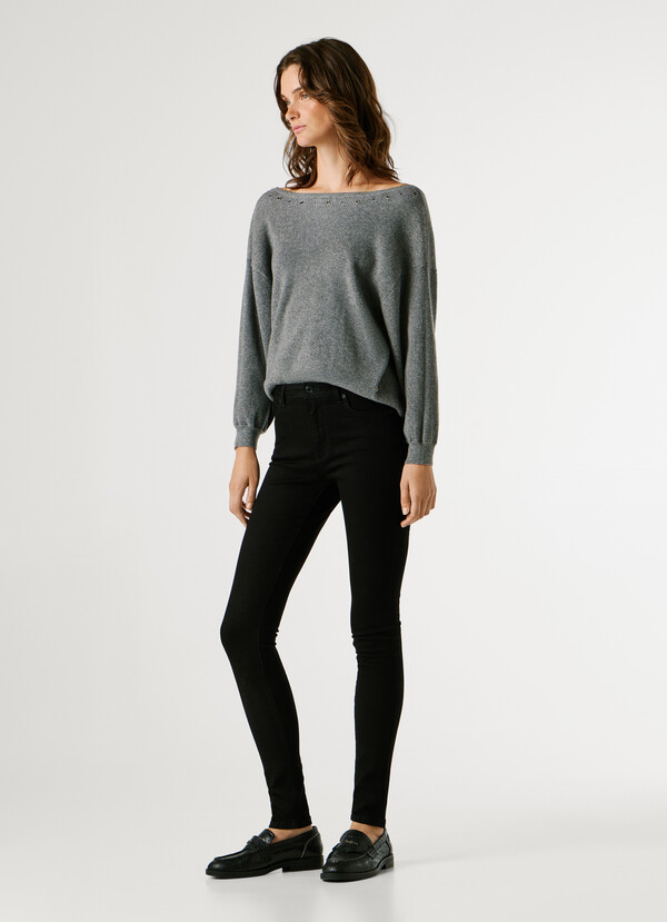 MID-RISE SKINNY FIT JEANS - REGENT