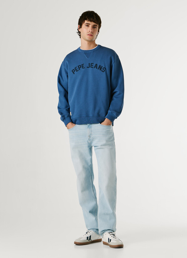 CREW NECK LOGO SWEATSHIRT