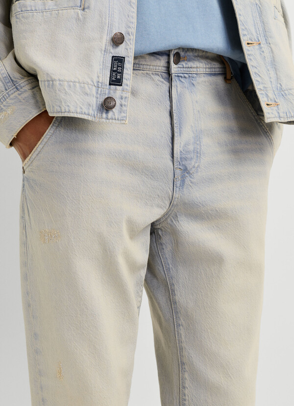 HELIX - LOW-RISE LOOSE FIT JEANS