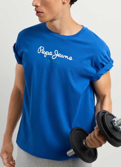 REGULAR FIT LOGO PRINT T-SHIRT