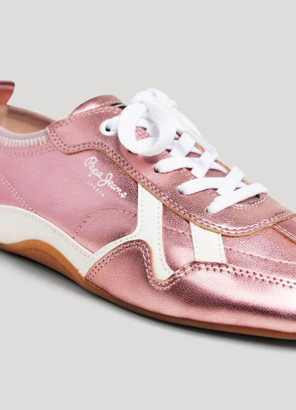 METALLIC TRAINERS - NOA
