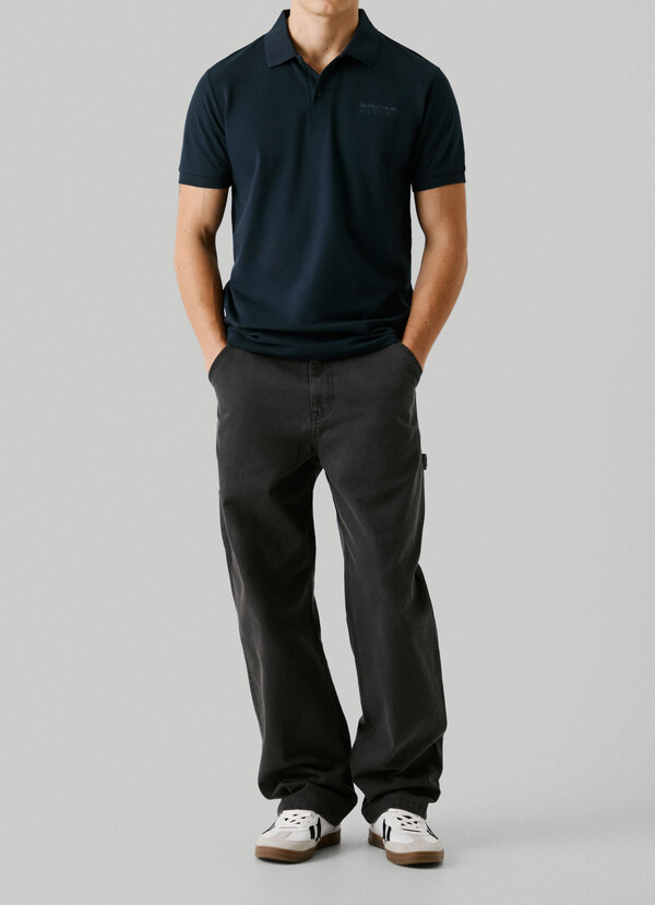 BACK PRINT PIQU&Eacute; POLO
