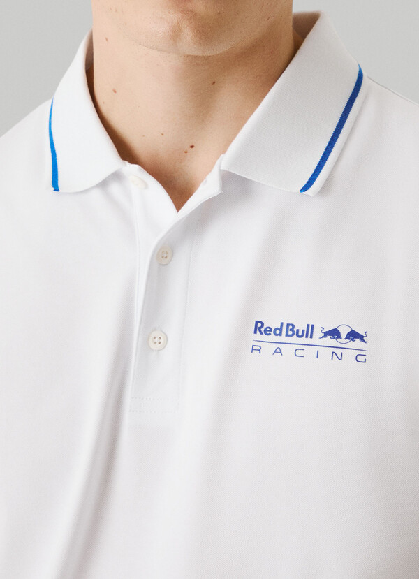PRINTED LOGO PIQUE POLO SHIRT