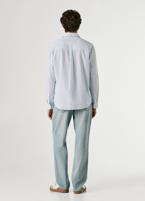 REGULAR FIT STRIPED SHIRT