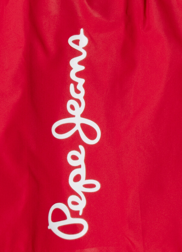 PRINTED LOGO SWIM SHORTS