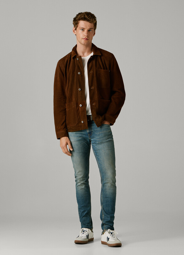 STANLEY- TAPER FIT MID-RISE JEANS