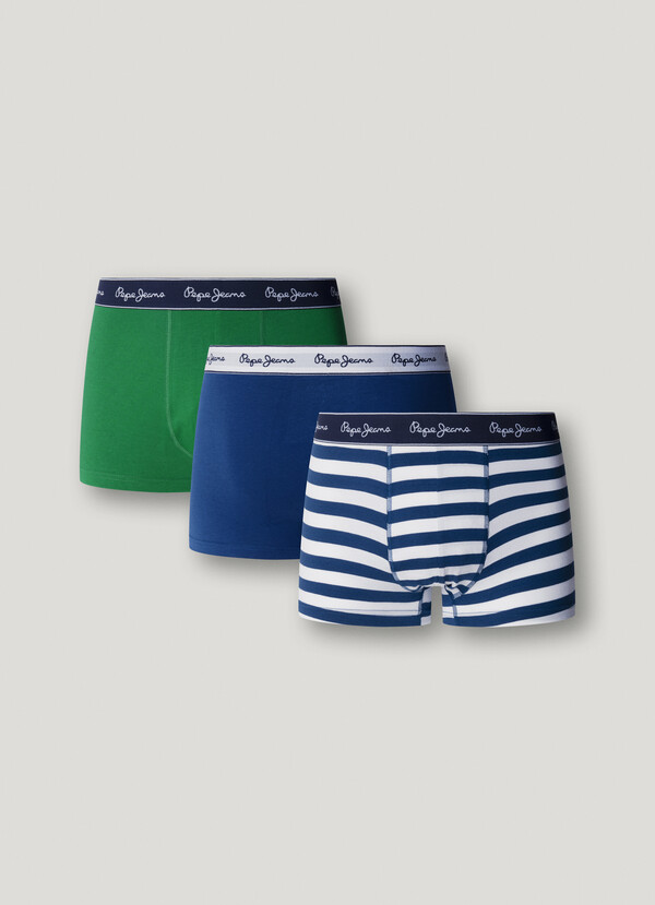 3PACK STRETCH COTTON BOXERS