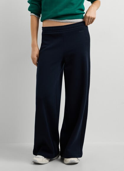 WIDE FIT KNIT TROUSERS