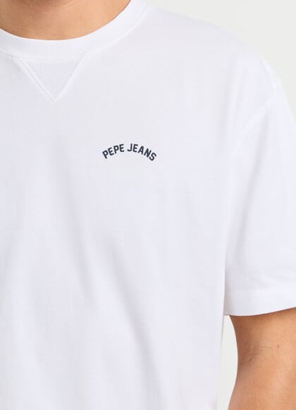 CASUAL FIT LOGO PRINT T-SHIRT