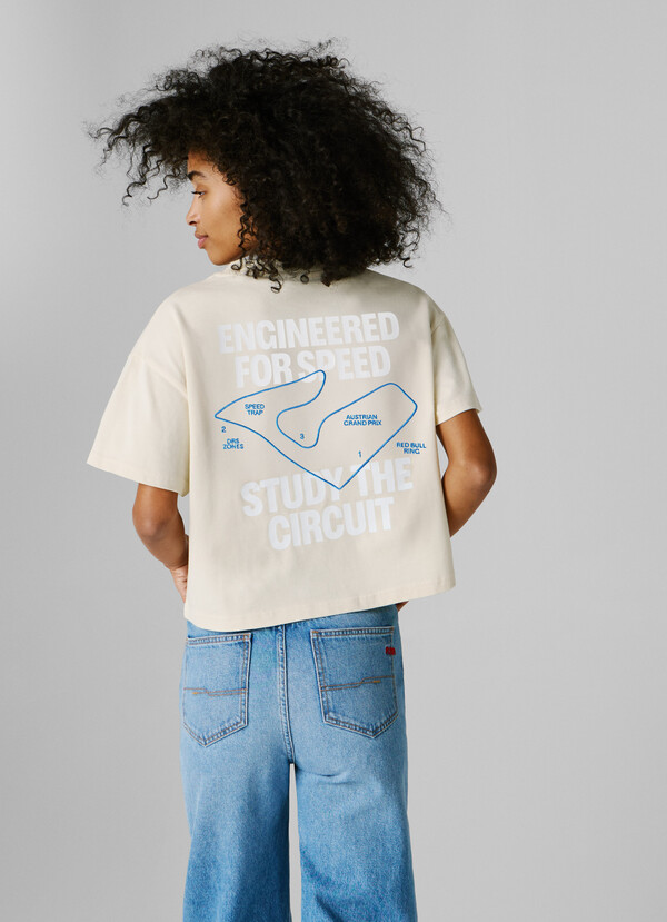 BACK PRINT LOOSE FIT T-SHIRT