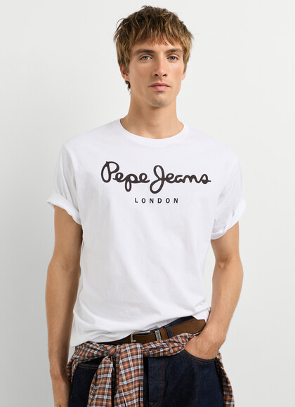 SLIM FIT LOGO PRINT T-SHIRT
