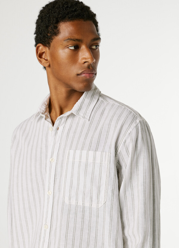 REGULAR FIT STRIPED SHIRT