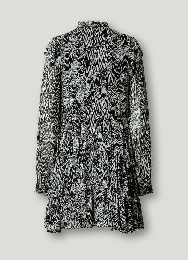 FANTASY PRINT MINI DRESS