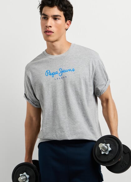 REGULAR FIT LOGO PRINT T-SHIRT