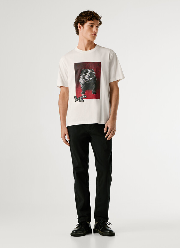REGULAR FIT PRINTED GRAPHIC T-SHIRT