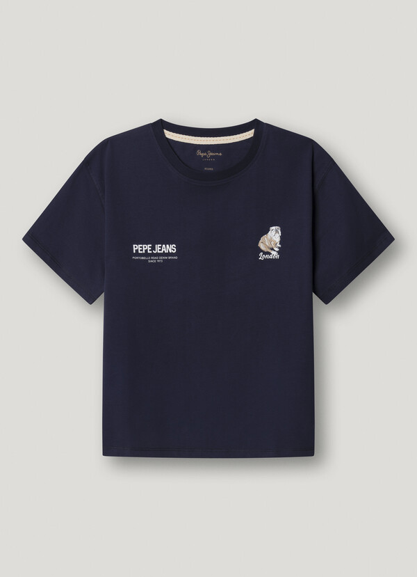 RELAXED FIT BACK PRINT T-SHIRT
