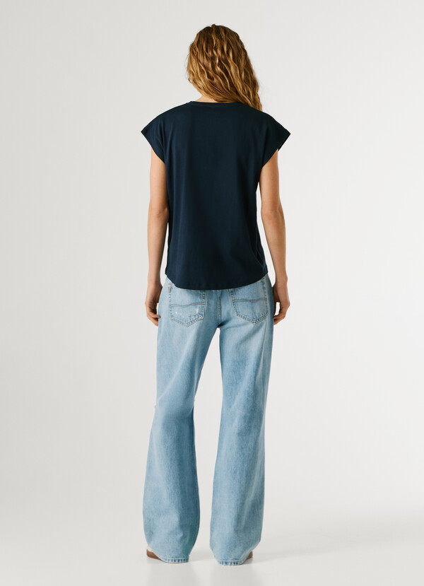 SLIM FIT LOGO PRINT T-SHIRT