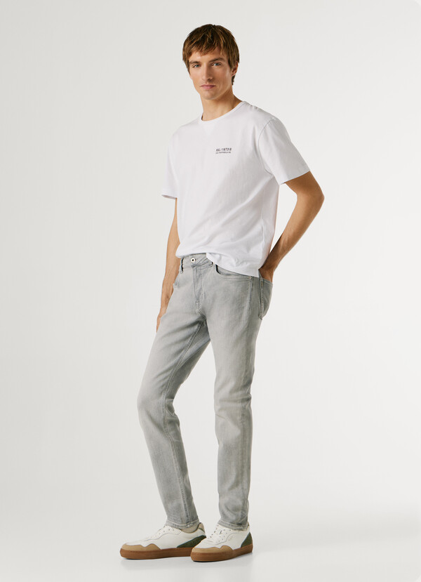 TAPER FIT MID-RISE JEANS - STANLEY
