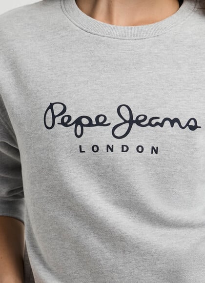CREW NECK LOGO SWEATSHIRT