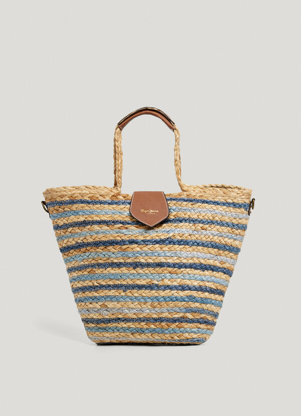 SHOPPER BAG IN JUTE