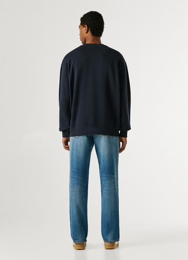 CREW NECK LOGO SWEATSHIRT