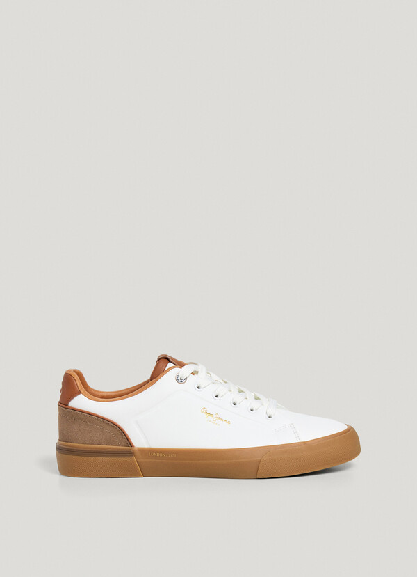 CLASSIC TRAINERS WITH SUEDE DETAILS - KENTON