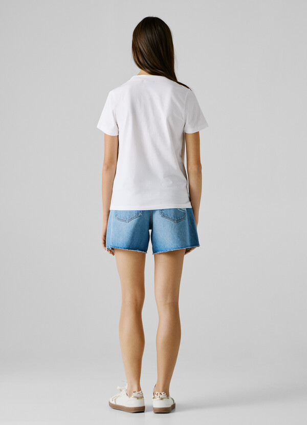 REGULAR FIT LOGO PRINT T-SHIRT