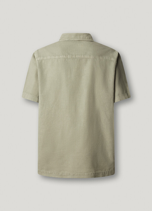 SHIRT WITH CUBAN COLLAR