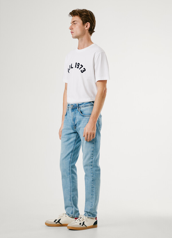 REGULAR FIT MID-RISE JEANS - STANLEY