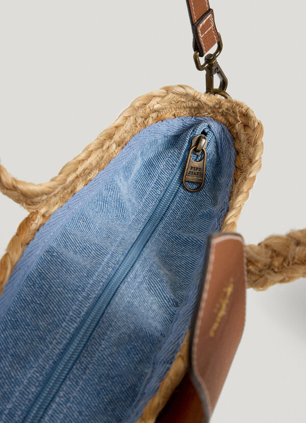SHOPPER BAG IN JUTE