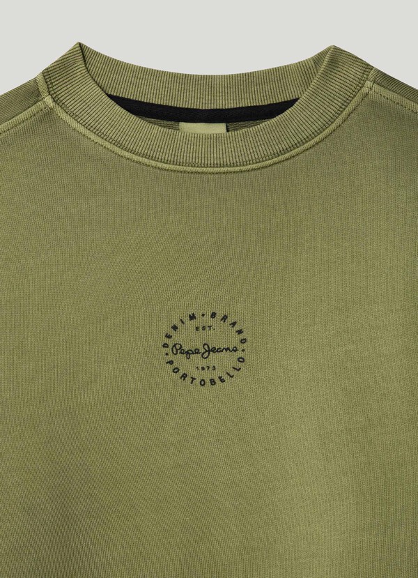 RELAXED FIT CREW NECK SWEATSHIRT
