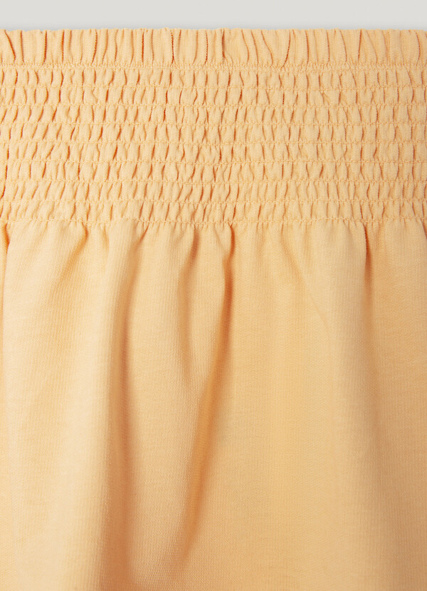 SHORT FLEECE SKIRT